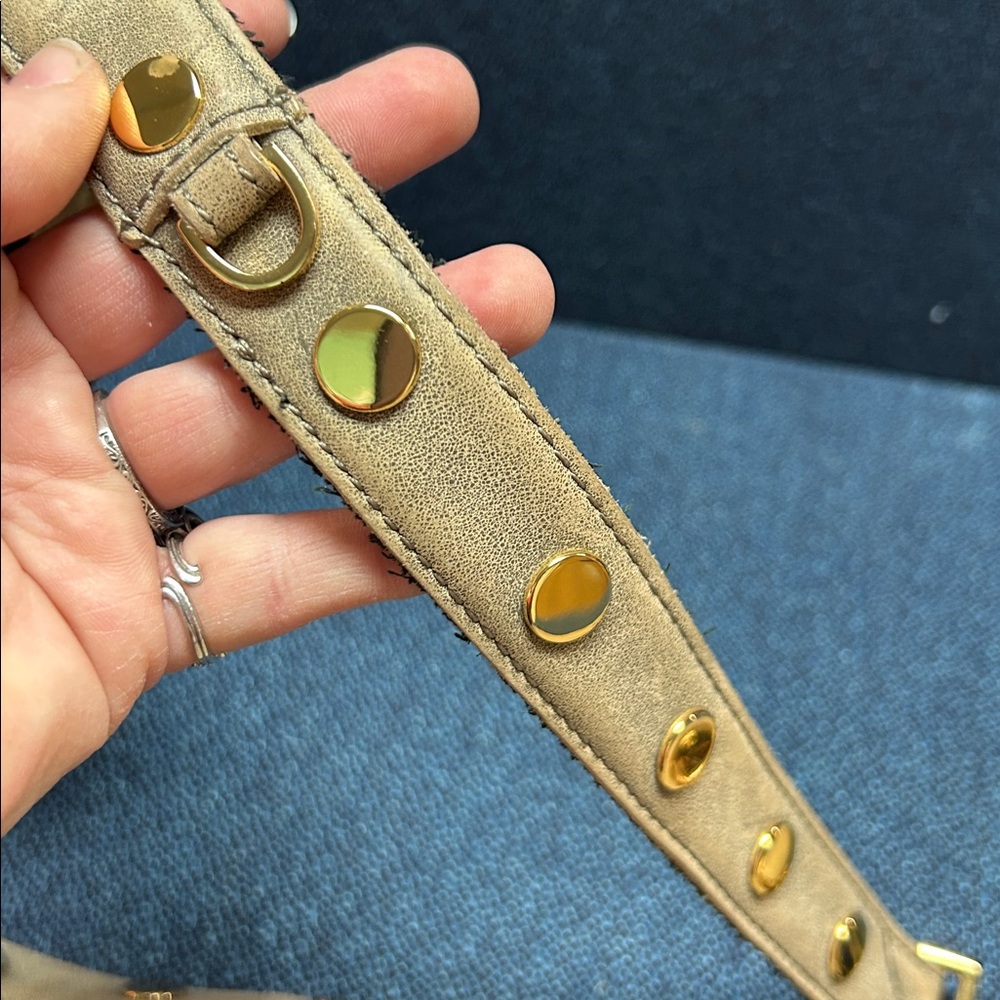 2942 Hammitt Crossbody Purse Shoulder Bag Leather  Gold Hardware - Picture 4 of 15